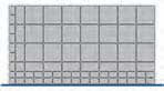 Bott Cubio drawer cabinet plastic box kit C 1300x750x100mm+H Bott Workshop Storage Drawer Units1300mmW x 750mmD 43020199.** 